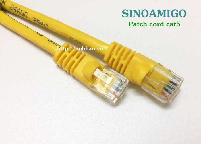 Dây nhảy cat5 7M Sinoamigo SN:11208 chính hãng 100% lõi đồng